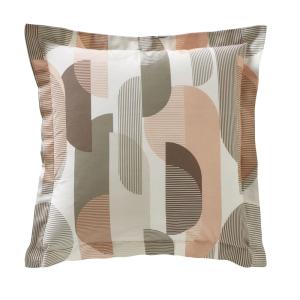 Taie sac en coton rose 50x70cm