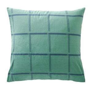 Taie sac en coton vert 50x70