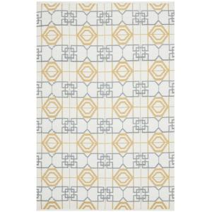 Tapis 100% plastique recyclé Gris 122 X 183 cm