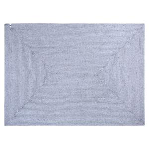 Tapis  120x170cm pet recyclé toucher laine gris cendré