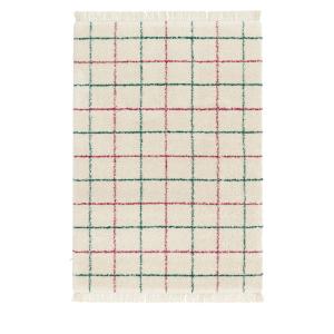 Tapis à motif quadrillage coloré - 120x170cm Multicolore Po…