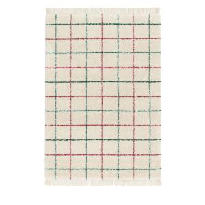 Tapis à motif quadrillage coloré - 200x290cm Multicolore Po…