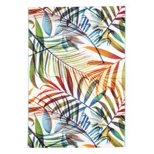 Tapis à motifs de branches multicolore 80x150 cm