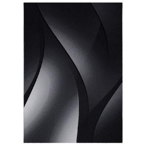 Tapis à motifs graphique noir 120x170cm