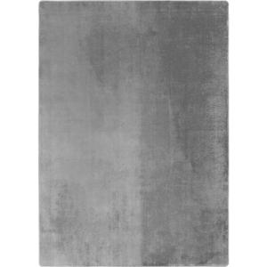 Tapis à poils doux Lavable Argent 120x160cm