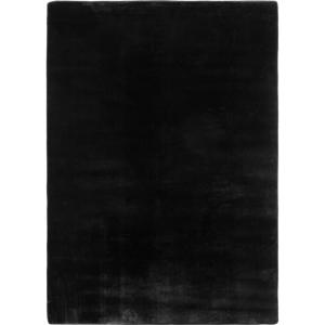 Tapis à poils doux Lavable Noir 120x160cm