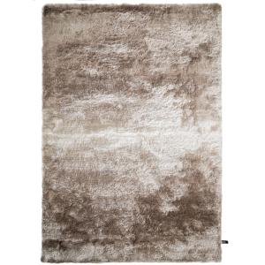 Tapis à poils longs beige/marron clair 200x290