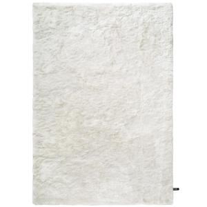 Tapis à poils longs blanc 300x400