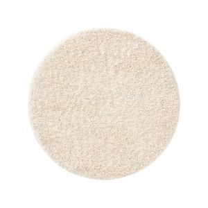 Tapis à poils longs crème D 200 rond