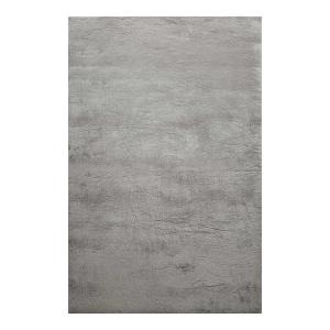 Tapis à poils longs, doux et moelleux, gris clair  80x150