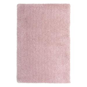 Tapis à poils longs extra-doux rose 120x170