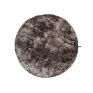 Tapis à poils longs gris D 160 rond