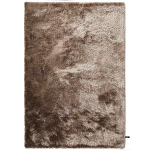 Tapis à poils longs marron clair 120x170