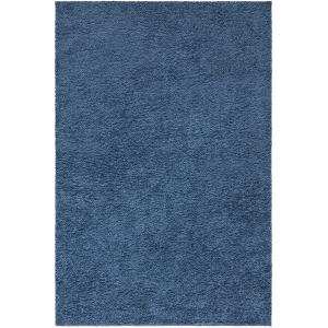 Tapis à poils longs SOFTY bleu 200x200cm