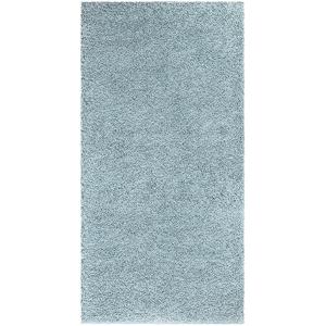 Tapis à poils longs SOFTY bleu azur 80x150cm