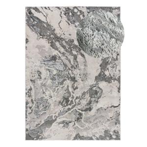 Tapis abstrait gris 80x150 cm