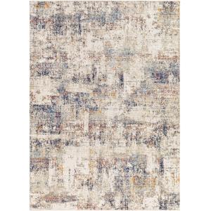 Tapis Abstrait Moderne Crème/Bleu 160x213