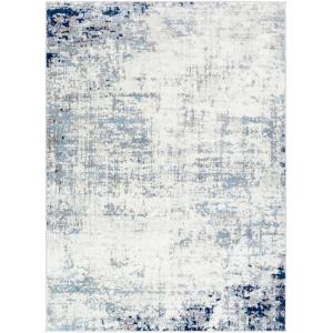 Tapis Abstrait Moderne Gris/Bleu 160x215