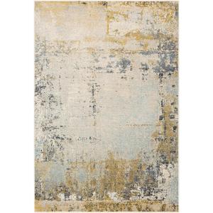 Tapis Abstrait Moderne Multicolore/Jaune 160x220