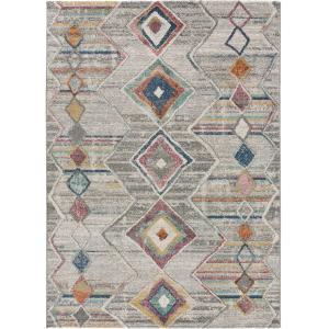 Tapis abstrait multicolore aux tons pastel, 160x230 cm