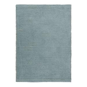 Tapis artisanal en jute coton chenille gris clair 120x170