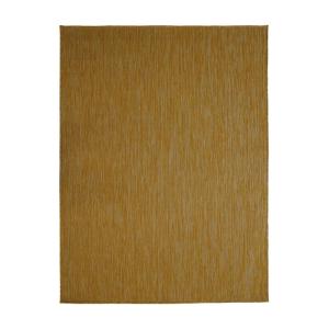 Tapis  aspect jute jaune 133x170