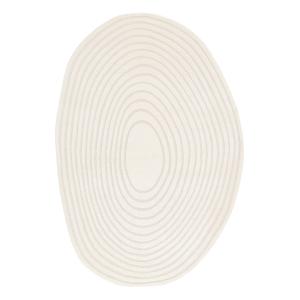 Tapis avec effet relief très doux Ivoire 200 x 290