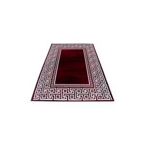 Tapis  baroque en polypropylène rouge 120x170