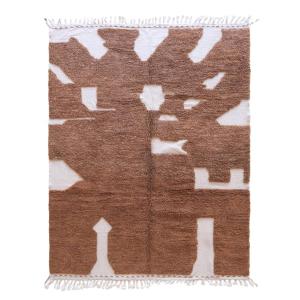 Tapis berbère ethnique chic au design épuré en laine 220 x…