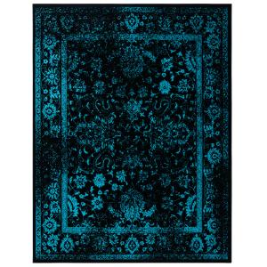 Tapis Black / Teal 244 X 305 cm