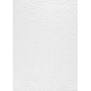 Tapis blanc intérieur et extérieur motif lignes abstraites…
