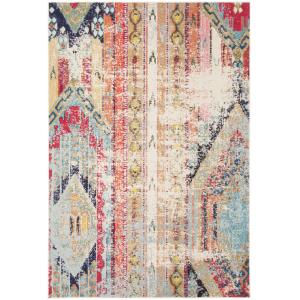 Tapis Bleu / Orange 91 X 152 cm