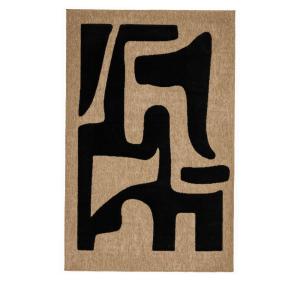Tapis bohème à motif abstrait - 120x160cm