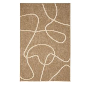Tapis bohème à motif organique - 160x230cm