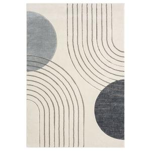 Tapis Bohème Chic Crème et Gris 120x170cm