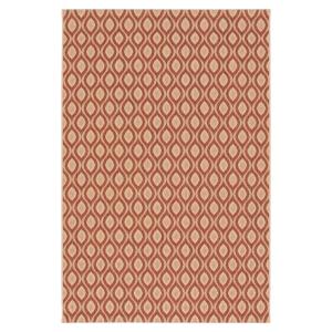 Tapis bouclé en relief intérieur et extérieur AMBRE