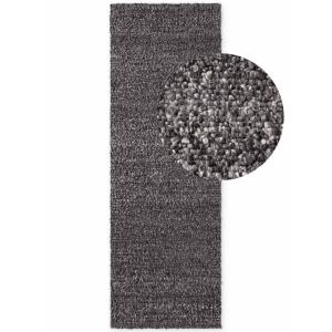 Tapis Bouclés à poils courts Anthracite 80x200cm