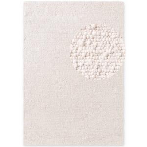 Tapis Bouclés à poils courts Crème 160x230cm