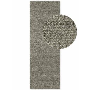 Tapis Bouclés à poils courts Vert 80x200cm