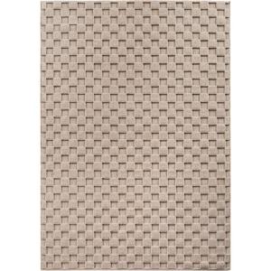 Tapis bouclés à relief Beige 240x340cm