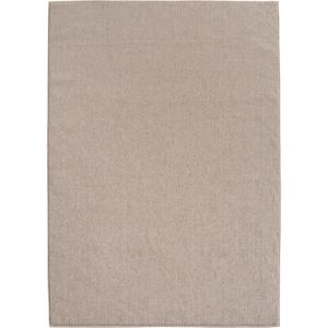 Tapis bouclés à relief Uni Beige 60x110cm