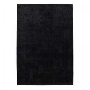 tapis chambre 120x170 tissé anthracite rectangle motif uni…