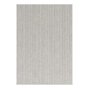 Tapis chevron tissé plat intérieur extérieur SYLVE