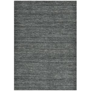 Tapis chiné tissé à la main anthracite 70x140 cm