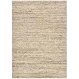 Tapis chiné tissé à la main beige 140x200 cm