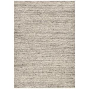 Tapis chiné tissé à la main gris 40x60 cm