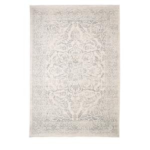 Tapis classique - 160x230cm Bleu et beige Polyester