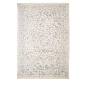 Tapis classique - 200x290cm Bleu et beige Polyester