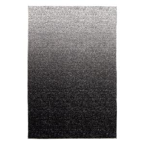 Tapis contemporain 100% recyclé noir 160  x 230