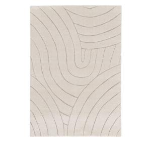 Tapis contemporain à motif organique - 120x170cm
